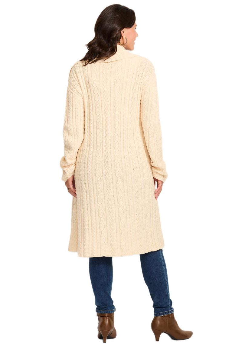 Women's Cable Cardigan
