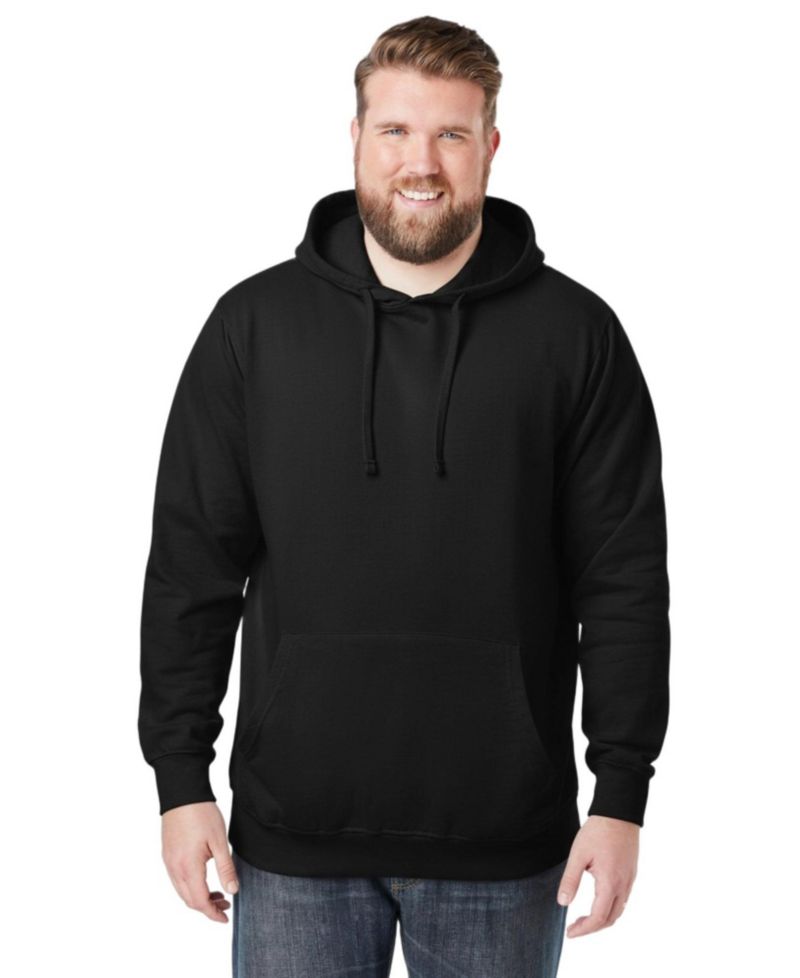 Big & Tall Ribbed Hoodie