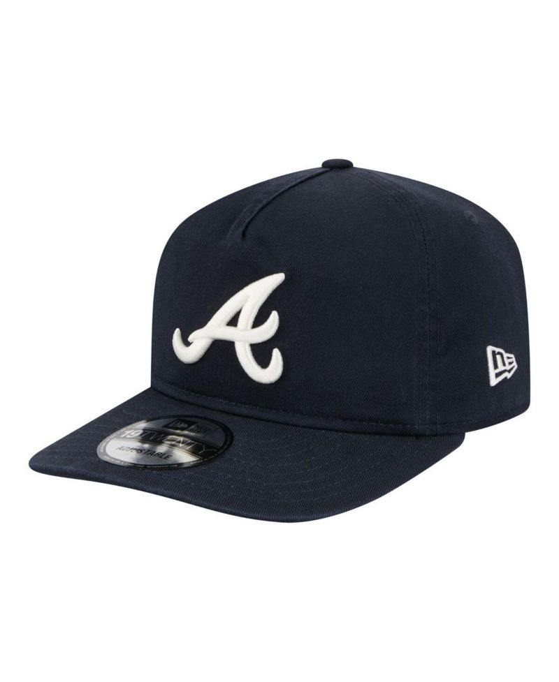 Men's Navy Atlanta Braves Championship 19TWENTY Adjustable Hat