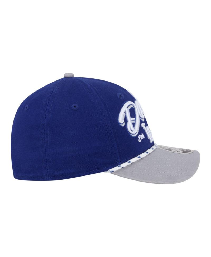 Men's Royal/Gray Los Angeles Dodgers Team Loyal 9FORTY M-Crown Adjustable Hat