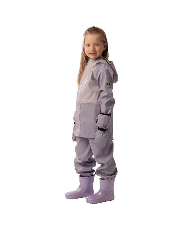 Toddler Girl 2T -5T Rain Jacket Mauve