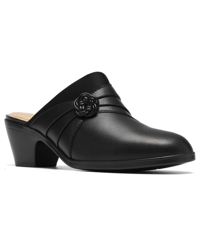 Women's Emily2 Eliza Block Heel Leather Mules