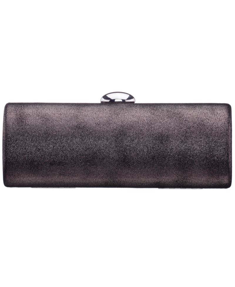 Xandra Barrel Minaudiere Small Clutch Handbag