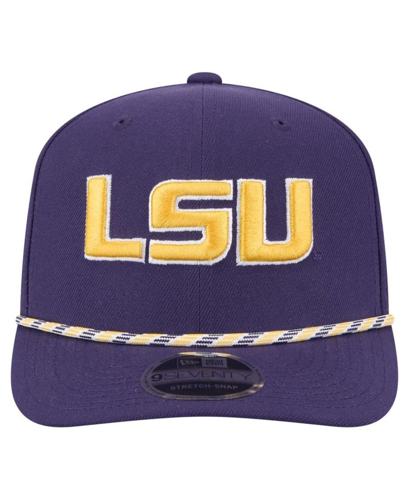 Men's Purple LSU Tigers Gameday Multi-Rope 9SEVENTY Stretch-Snap Hat