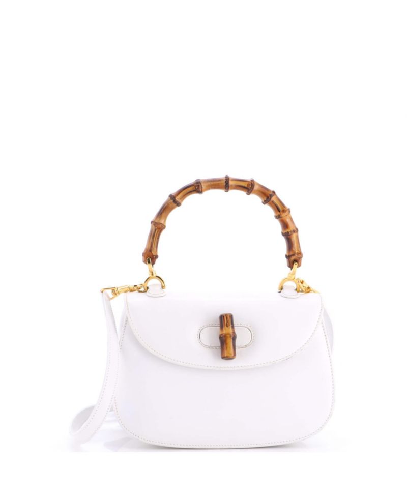 Small Bamboo 1947 Top Handle Bag Leather