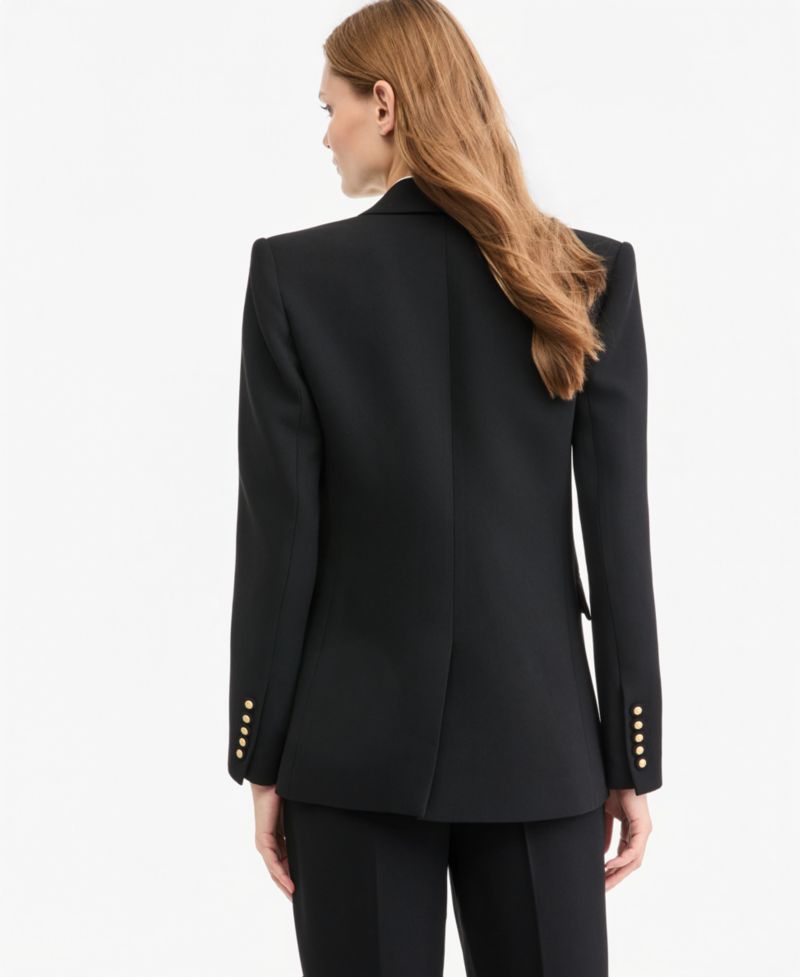 Women's Rue Shoulder Pad Single Button Blazer