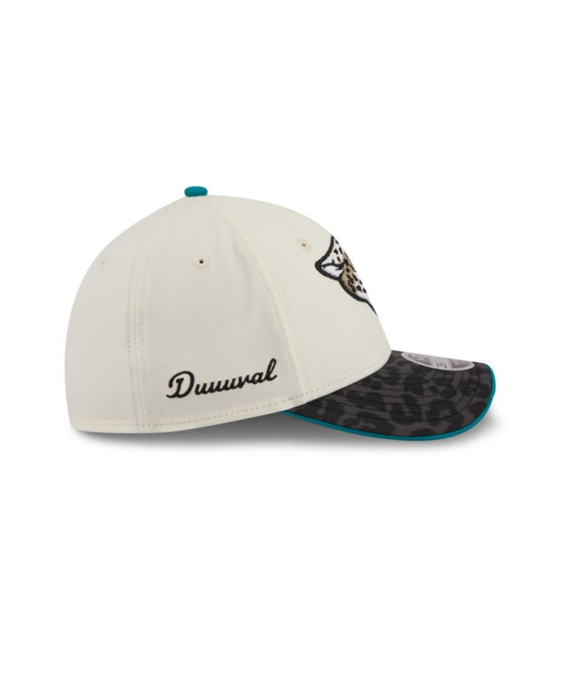Men's Cream/Black Jacksonville Jaguars 2026 Rivalries Collection 39THIRTY Flex Hat