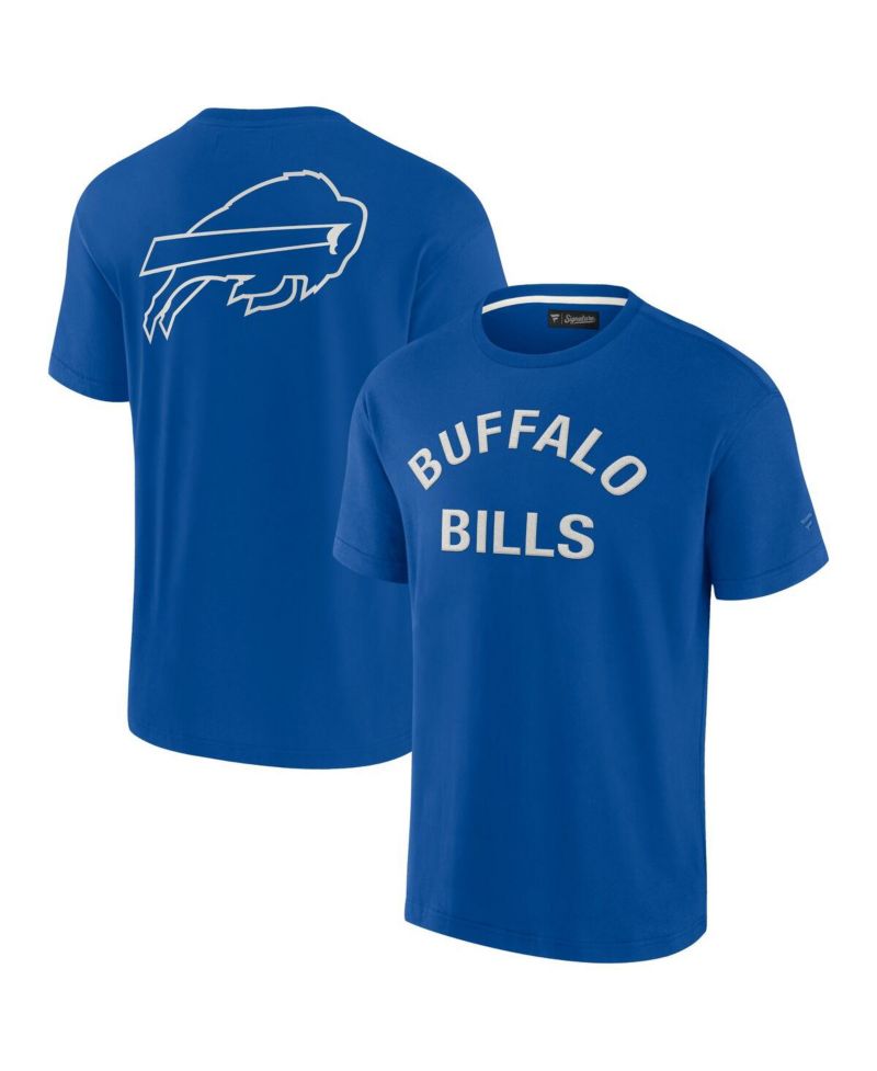 Men's and Women's Royal Buffalo Bills Super Soft Short Sleeve T-shirt