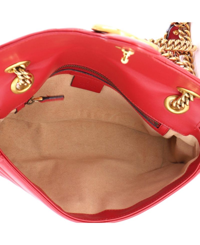 Medium GG Marmont Flap Bag Matelasse Leather
