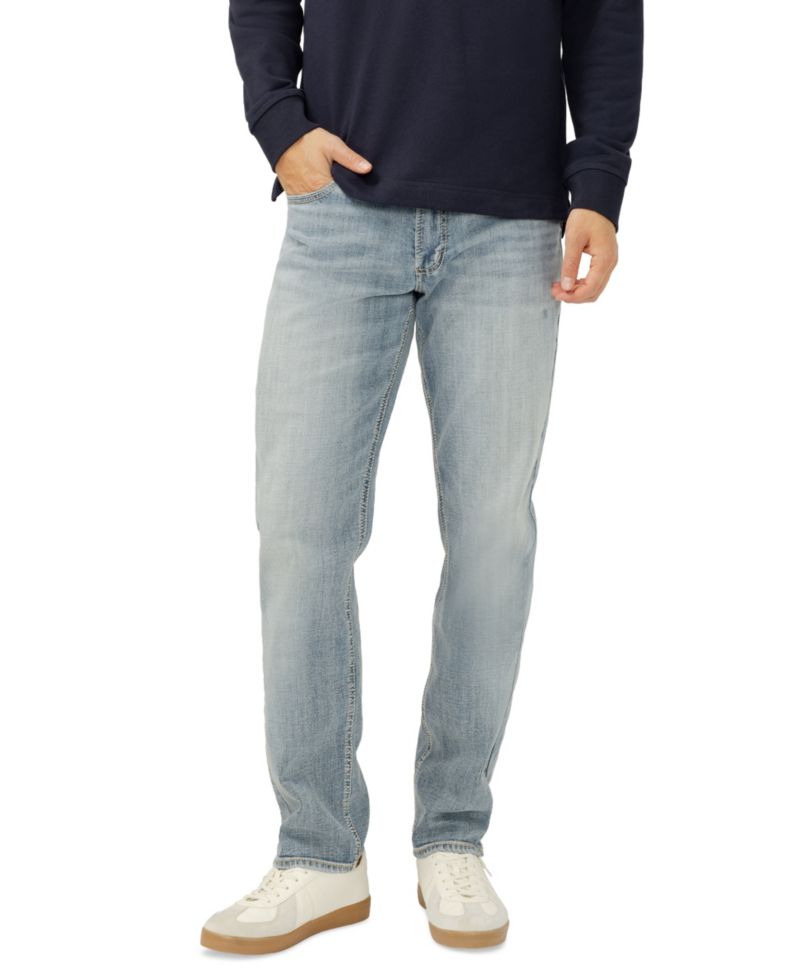 Men's Cotton Regular-Fit Jeans