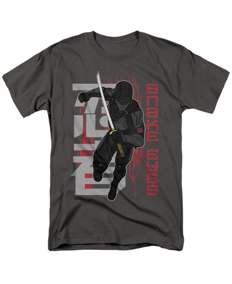 Big & Tall Snake Eyes G.I. Joe Origins Snake Eyes Sword T Shirt