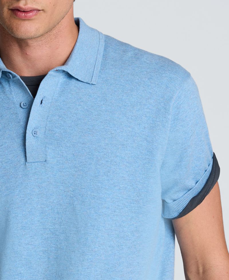 Men's Slim-Fit Short-Sleeve Polo Shirt
