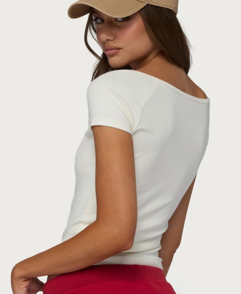 Women's Renique Short-Sleeve Henley T-Shirt