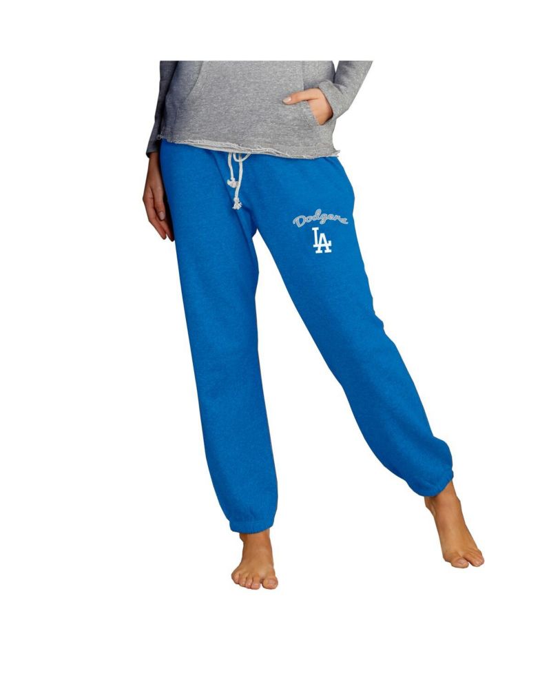 Women's Royal Los Angeles Dodgers Mainstream Knit Jogger Pants