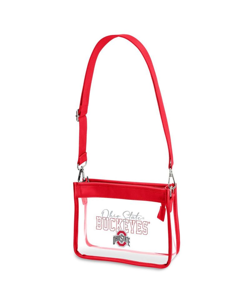 Ohio State Buckeyes Plastic Chain Mini Crossbody Handbag