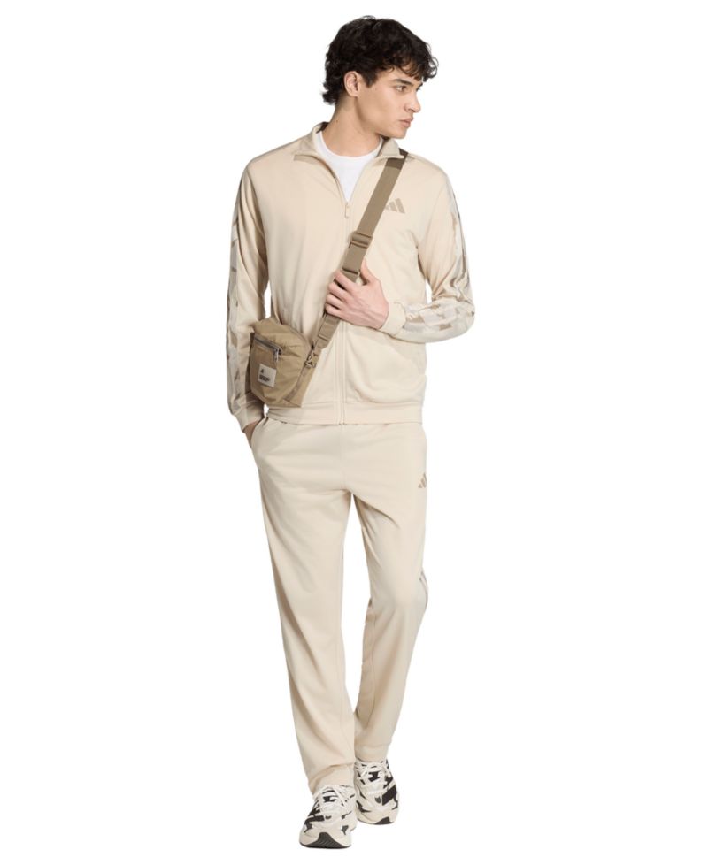 Men's Camouflage Three-Stripes Regular-Fit Trackpants