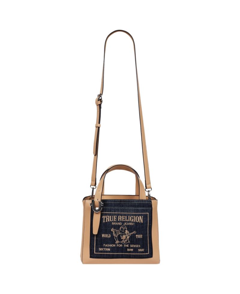Arvin Buddha Motif Crossbody Tote