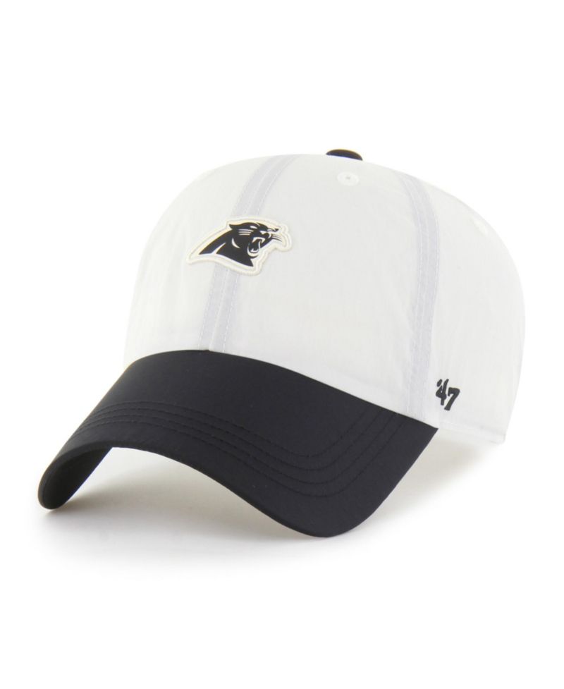 Men's Cream Carolina Panthers Modernia Clean Up Adjustable Hat