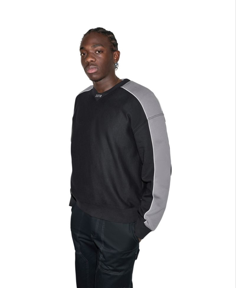 Men's Color-Block Crewneck Sweatshirt