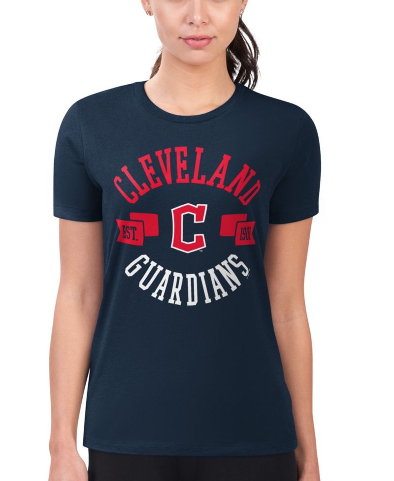 Women's Cleveland Guardians Super-Slim Fit Graphic T-Shirt