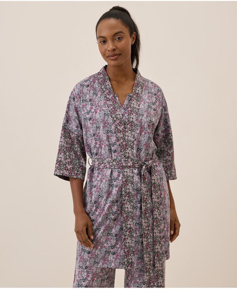 Women's Organic Cotton Staycation Short Robe