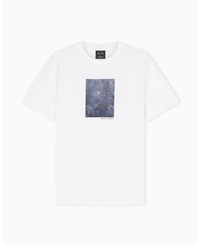 Men's Short Sleeve Floral Box T-Shirt