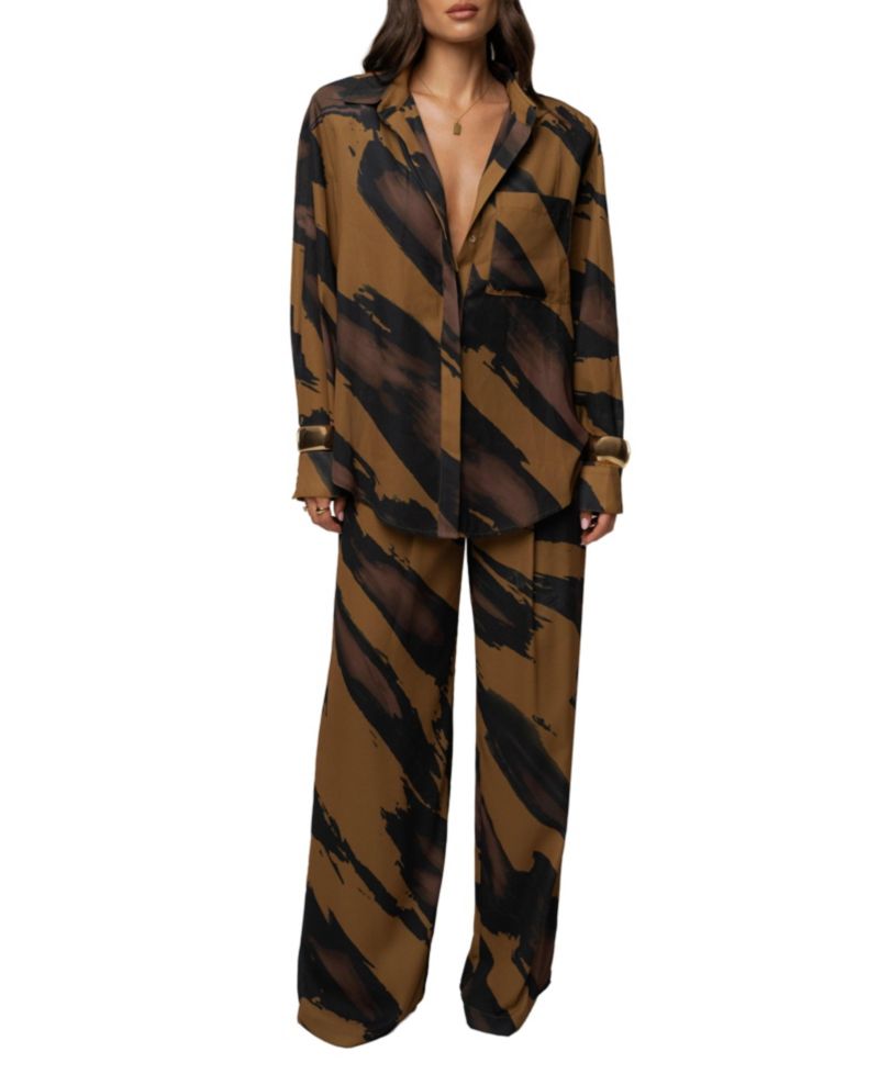 Women's Dusk Fierce Form Button-Down Shirt