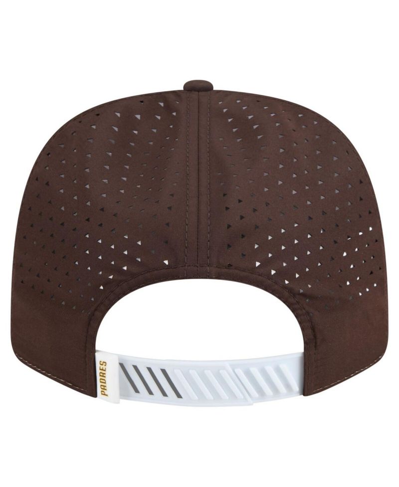 Men's White/Brown San Diego Padres Established Patch 9SEVENTY Adjustable Hat