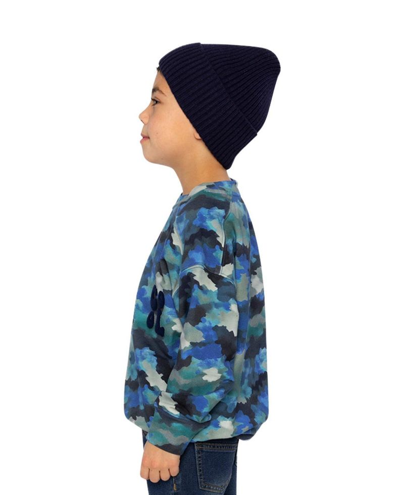 Little and Big Boy(6-12) Camouflage Fleece Sweatshirt