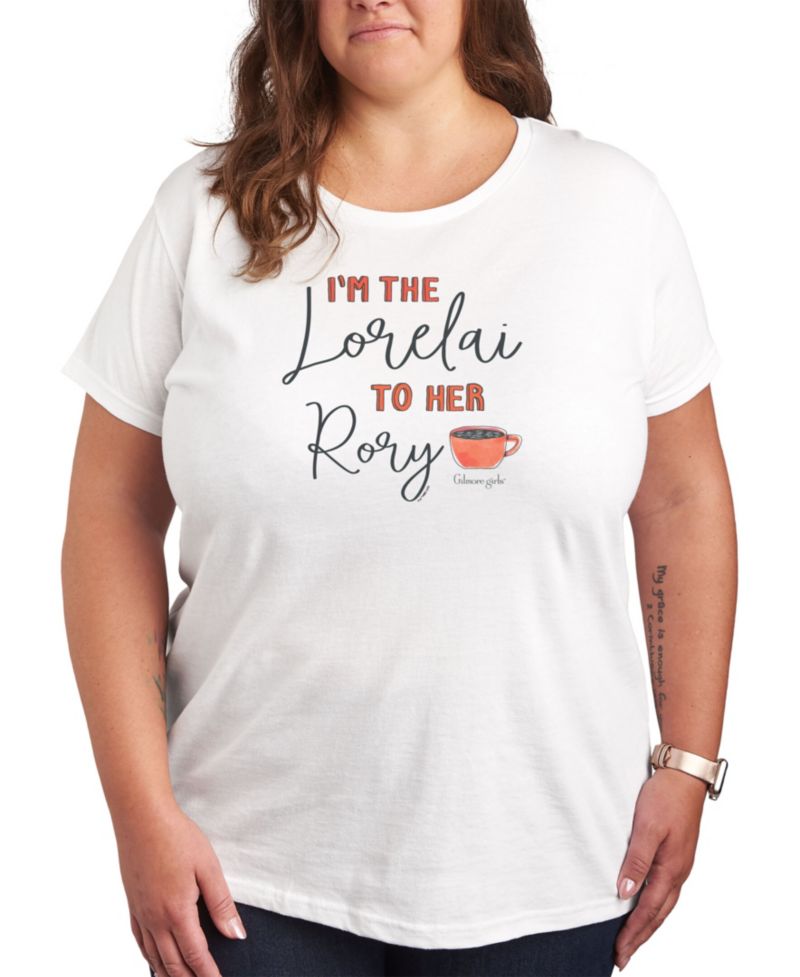 Trendy Plus Size Gilmore Girls Graphic T-shirt