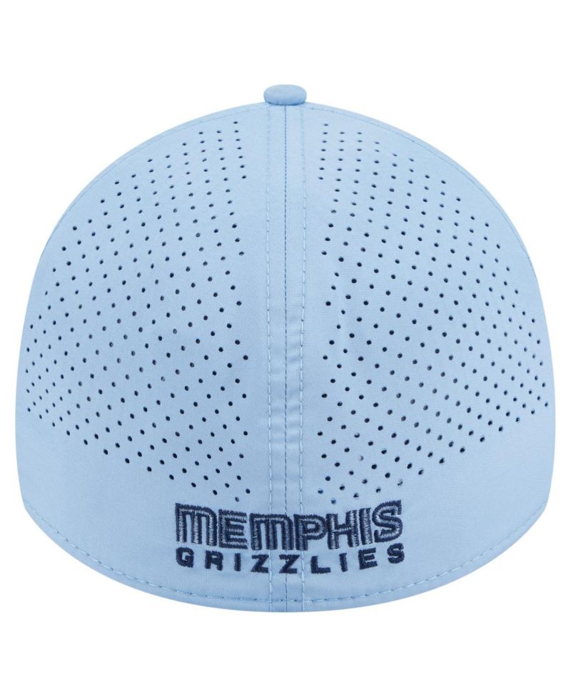 Men's Light Blue Memphis Grizzlies Featherweight Poly Rope Flex 39Thirty Hat