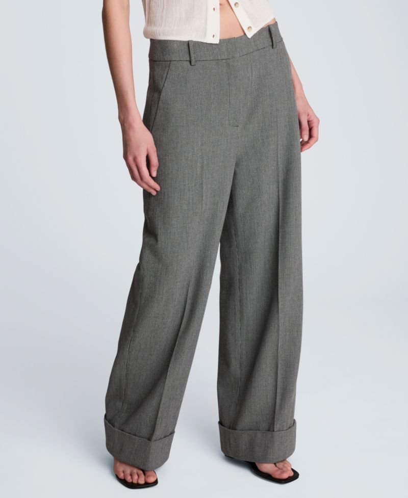 Women's High-Rise Wide-Leg Pants