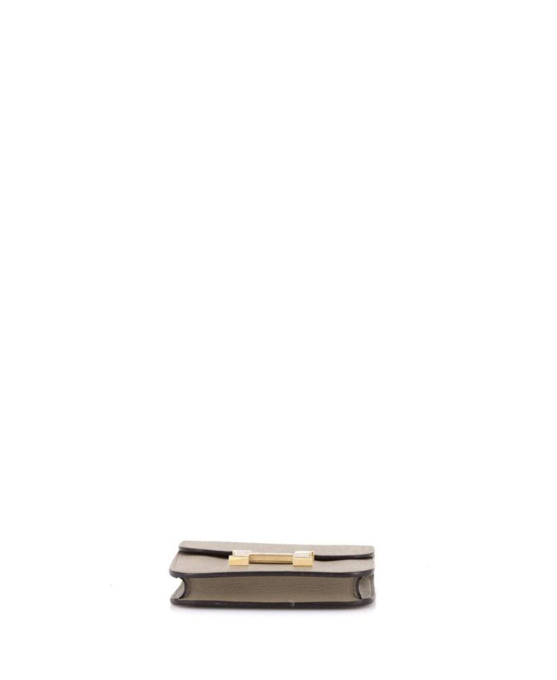 Pre-Owned Hermes Constance Slim Wallet Evercolor