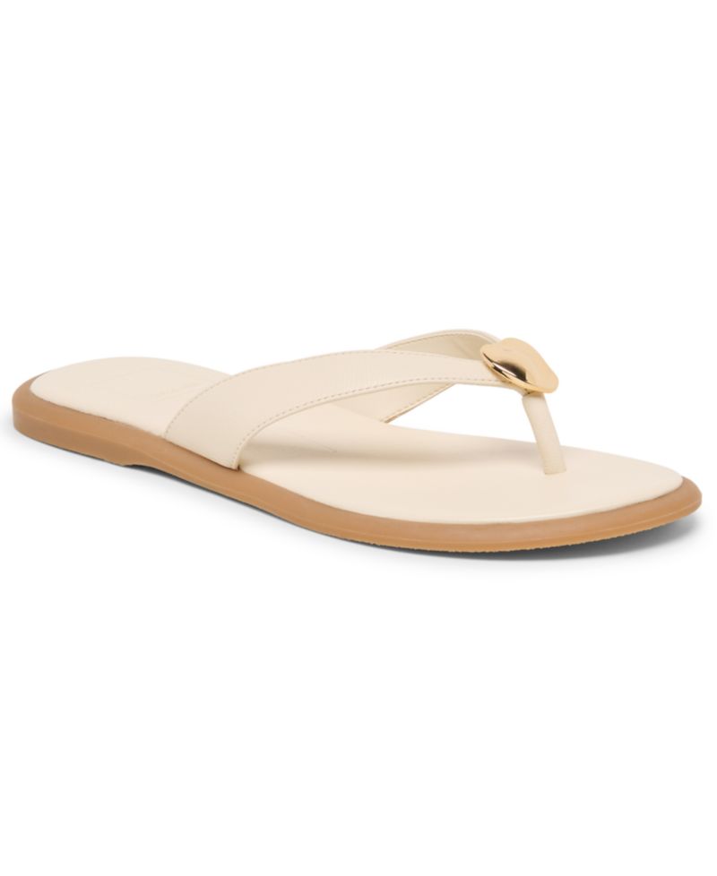 Women's Jaina Dome Embellished Flat Thong Sandals