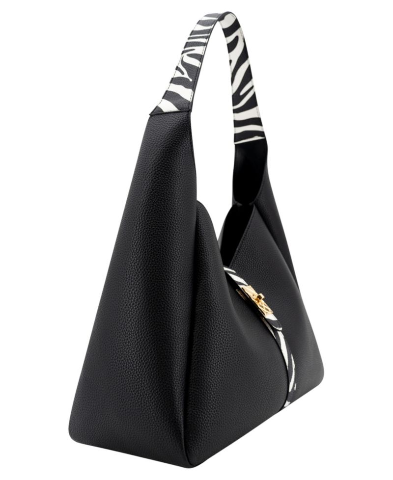 Dakota Western Trim Hobo Medium Tote Handbag