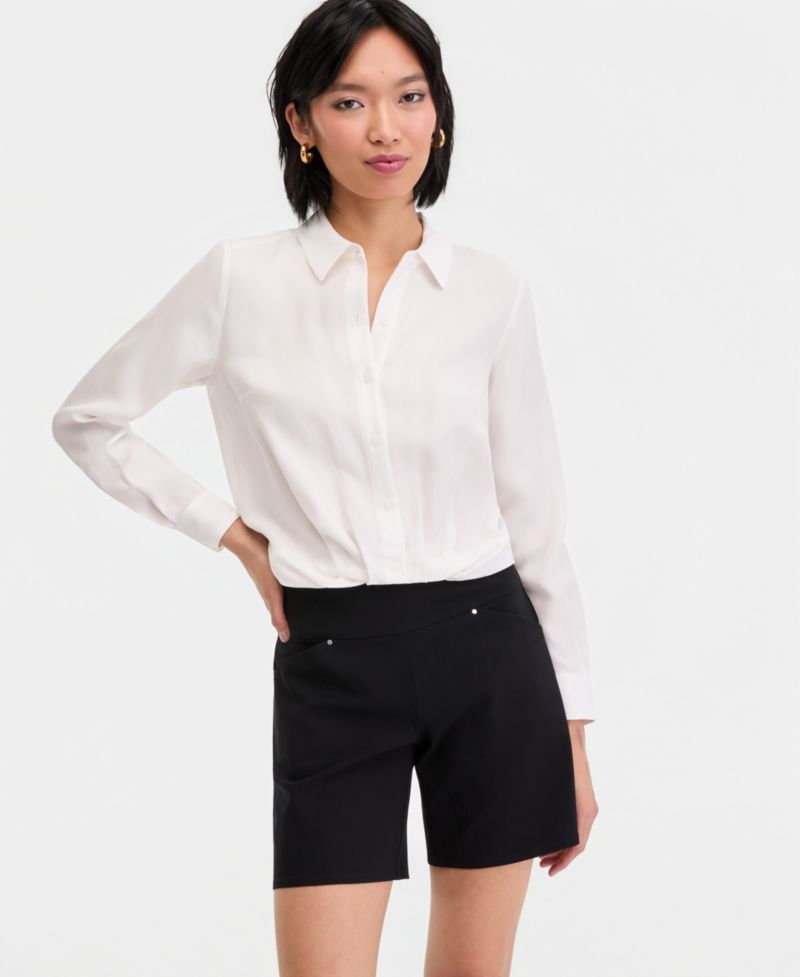 Women's Gathered-Hem Shirt