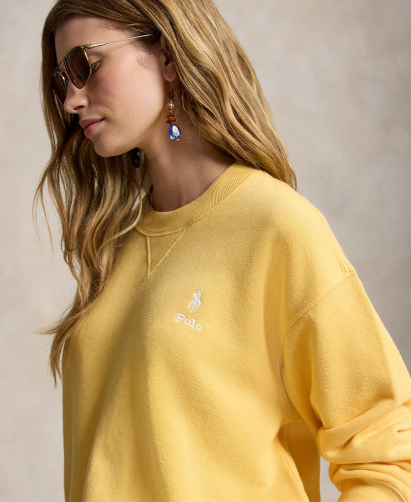 Women's Island Fleece Crewneck Long-Sleeve Sweatshirt