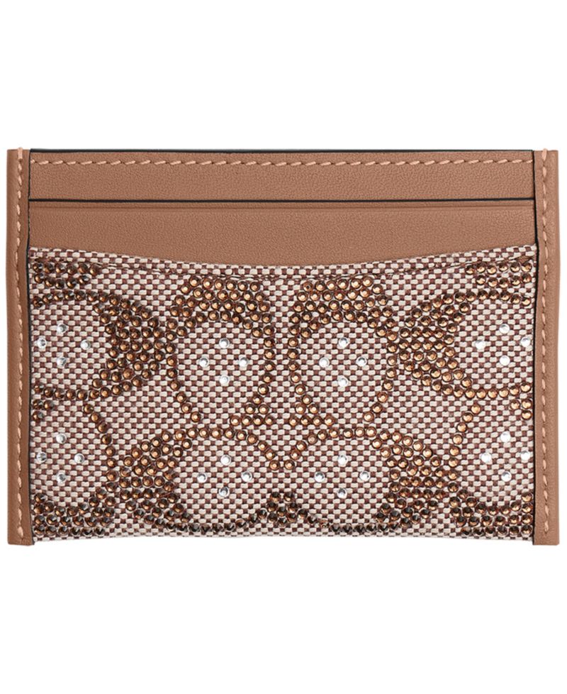 Essential Crystal Signature Jacquard Card Case