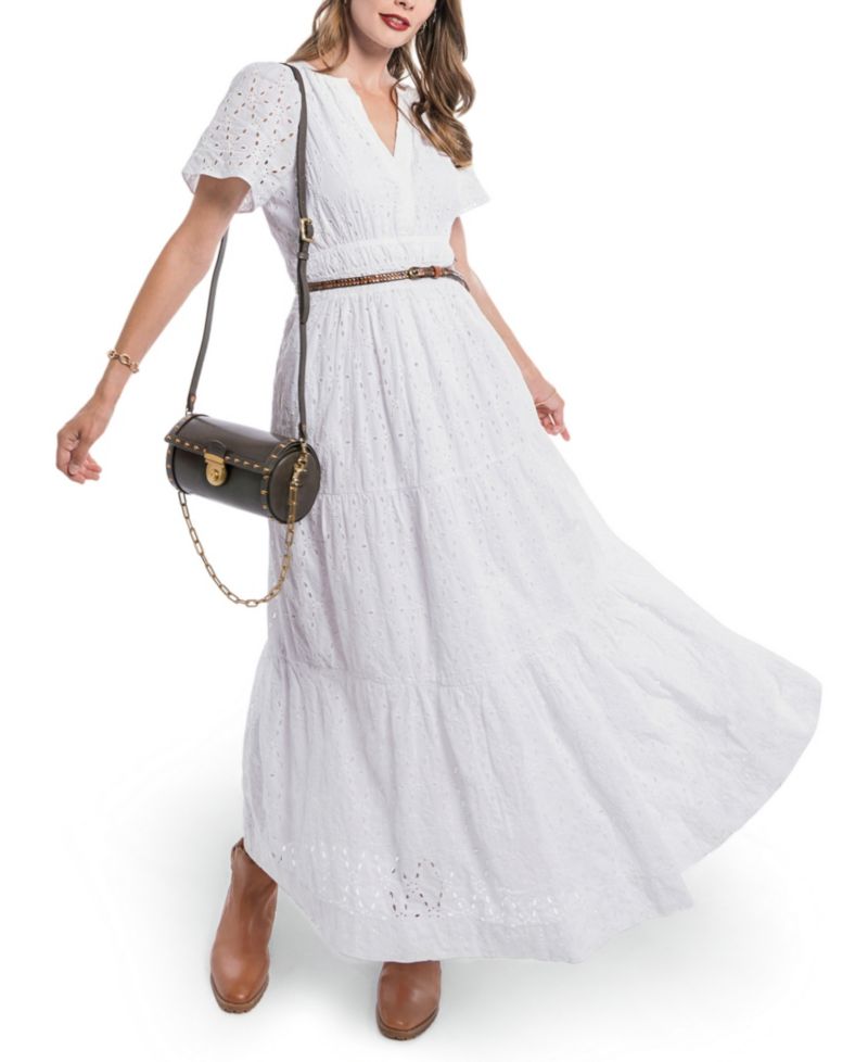 Oranda Small Leather Barrel Crossbody Bag