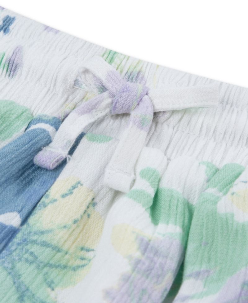 Girls' YPB Pull-On Floral Flared Shorts