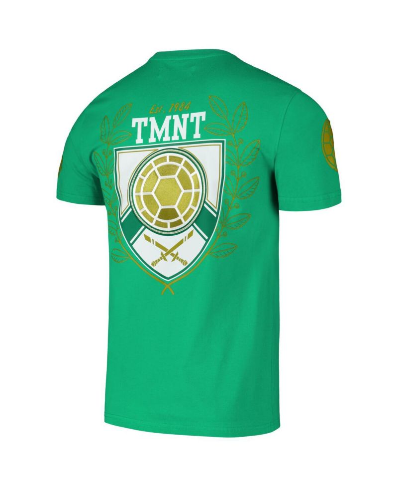Men's Kelly Green Teenage Mutant Ninja Turtles Ninja University T-Shirt