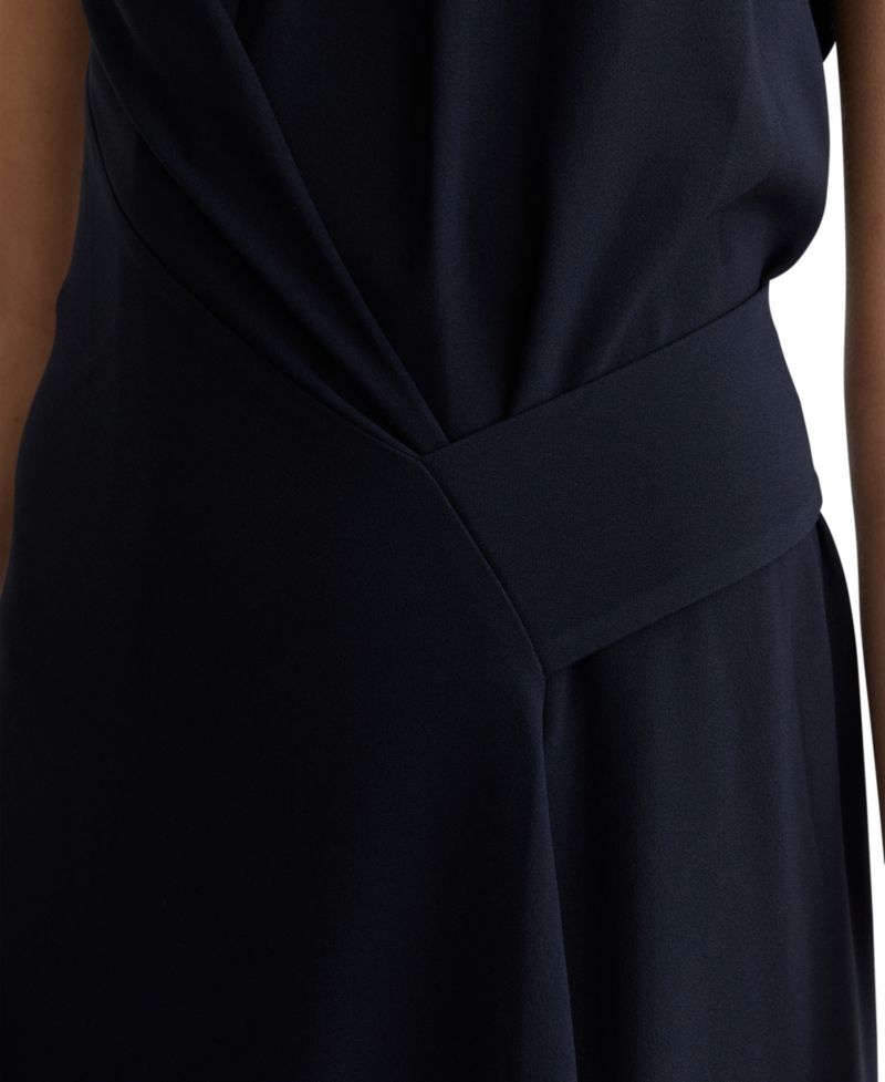 Women's Maeve Drape-Detail Sleeveless Midi Dress