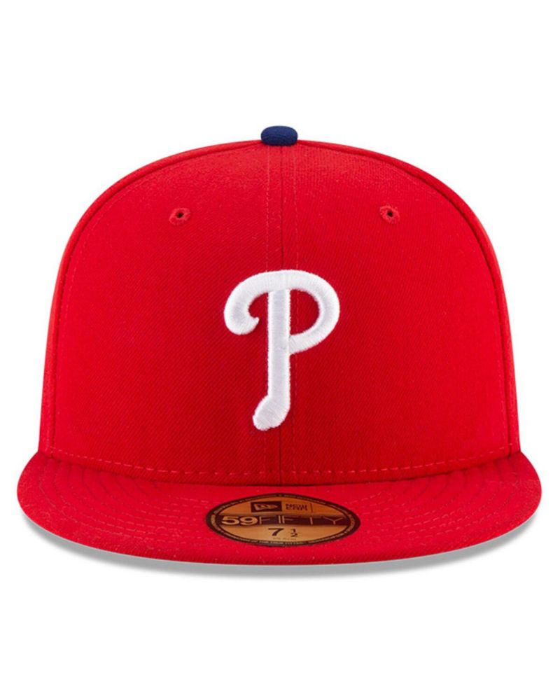 Men's Red Philadelphia Phillies National Baseball Hall of Fame 59FIFTY Fitted Hat