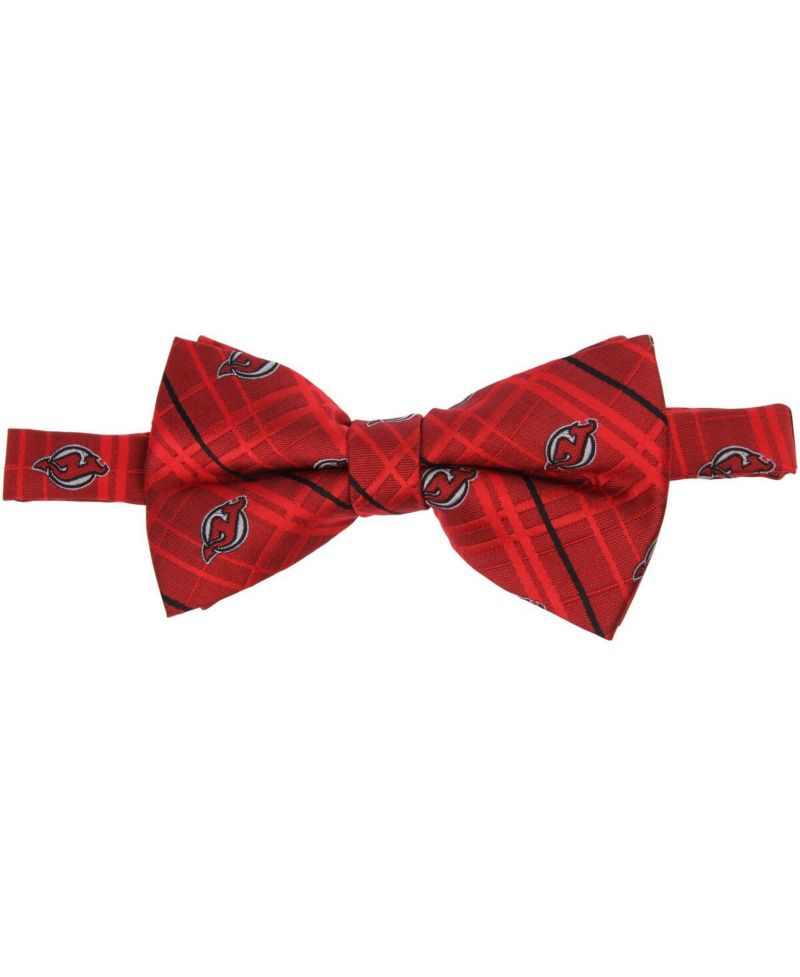 Men's Red New Jersey Devils Oxford Bow Tie