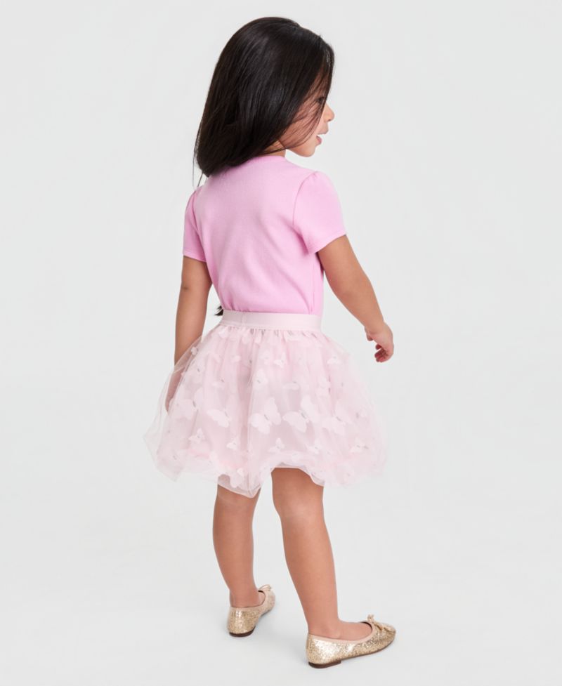 Toddler Girls' 12M-5T Butterfly Rosette Tutu Skirt