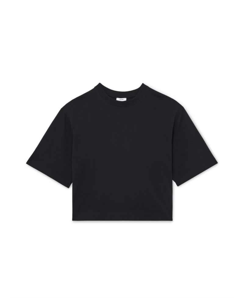 Women's Lara Oversized Ribbed Crewneck T-Shirt