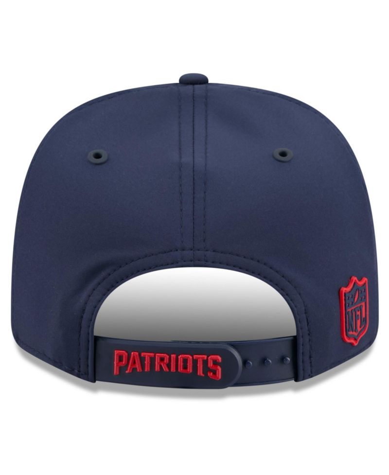 Men's Navy New England Patriots 2026 Sideline 9SEVENTY Adjustable Hat