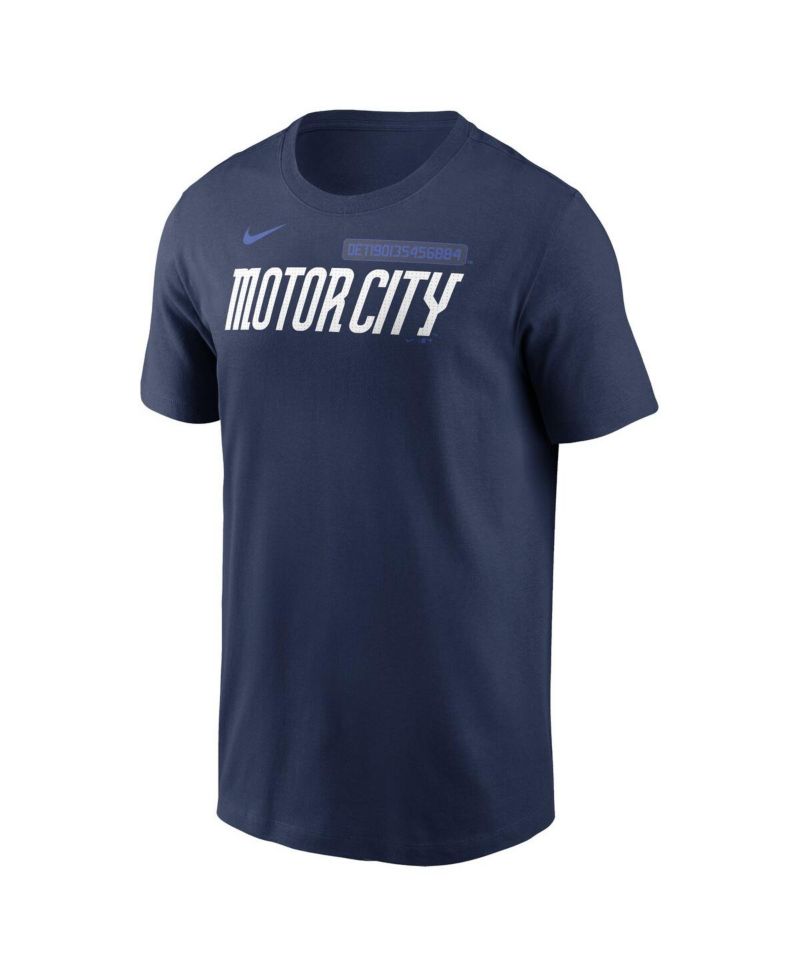 Men's Spencer Torkelson Navy Detroit Tigers 2024 City Connect Fuse Name & Number T-Shirt