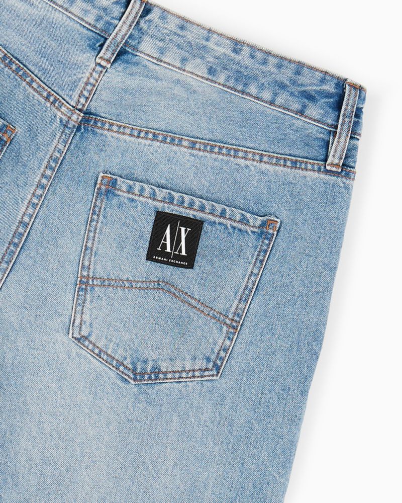 Men's Slim-Fit Indigo Denim Jeans