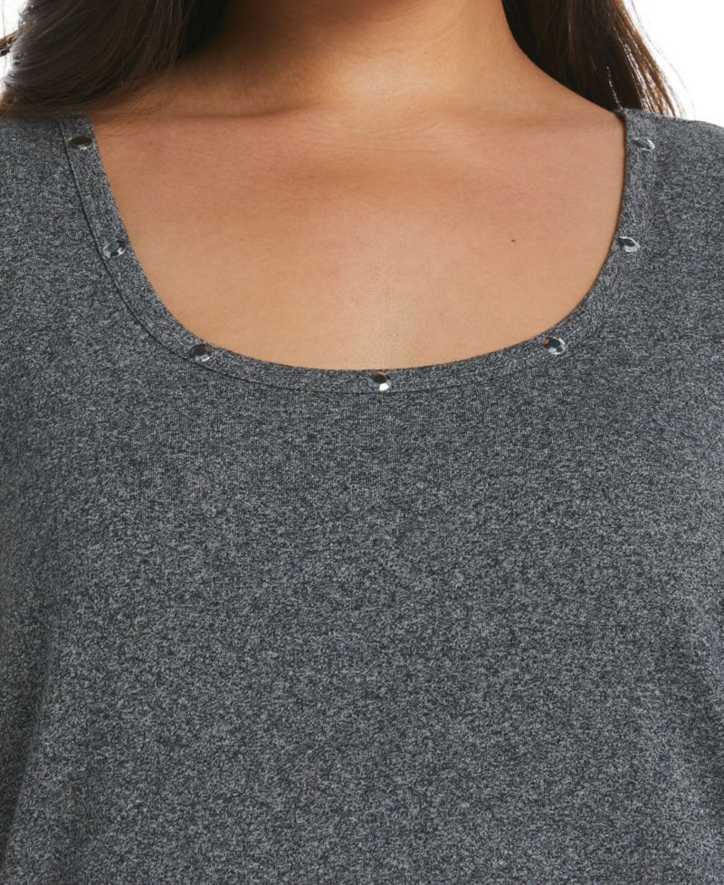 Plus Size Crew Neck Tank Top